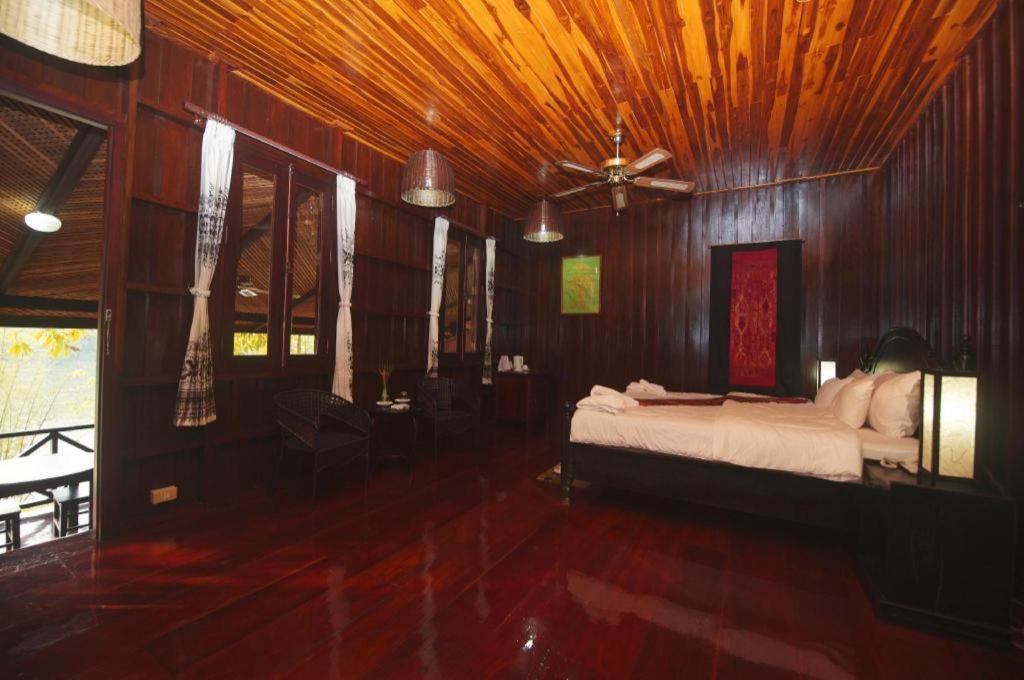 Nam Ou Riverside Resort Ban Vangle Ngoại thất bức ảnh